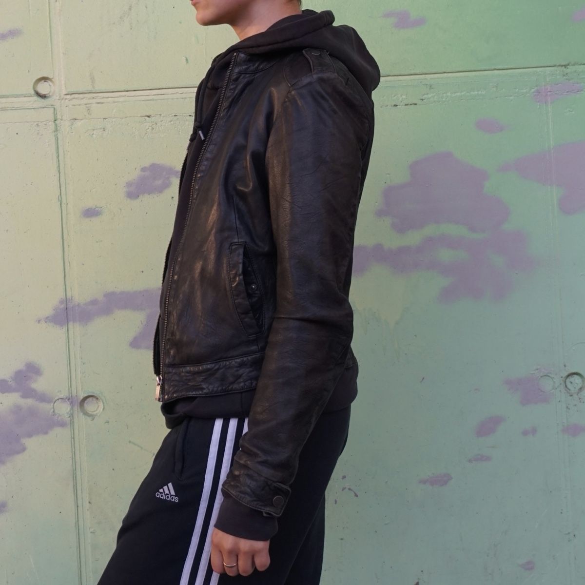 Giacche: Vintage Lederjacke Gr. XS – Usato da Basel venduto da Ankerkettenring 2