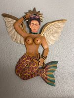 Frida Kahlo Wandfigur