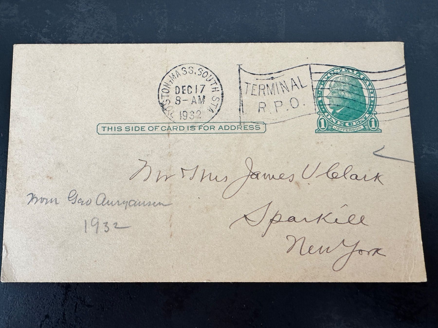 Cartoline postali: Altes Papier-Ephemera mit Katzenmotiv – Usato da Egg b. Zürich venduto da chantilly-lace 1