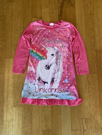 Mädchen Einhorn Nachthemd, Grösse 140, Top Zustand!