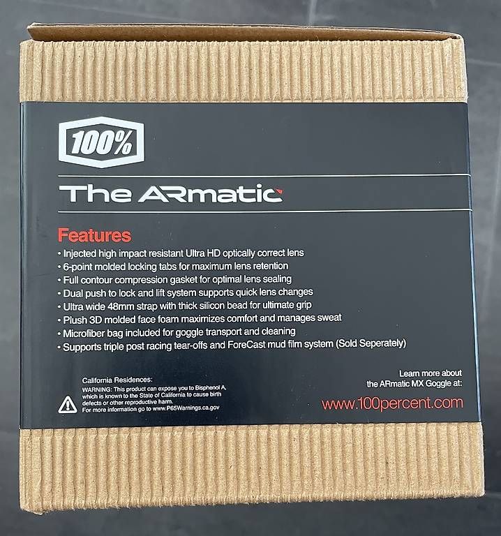 Brillen & Gläser: 100% ARMATIC Goggle Snakpak – Neu und originalverpackt aus Mörschwil von hei_7qrp 3