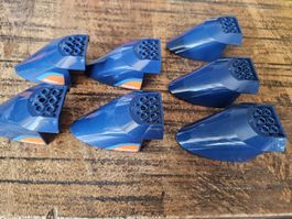 lego 87616 lot de 7 pièces Dark Blue Aircraft Fuselage Aft 