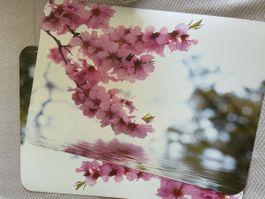 Spring Blossom Placemats Set of 2 - Add to your home decor!