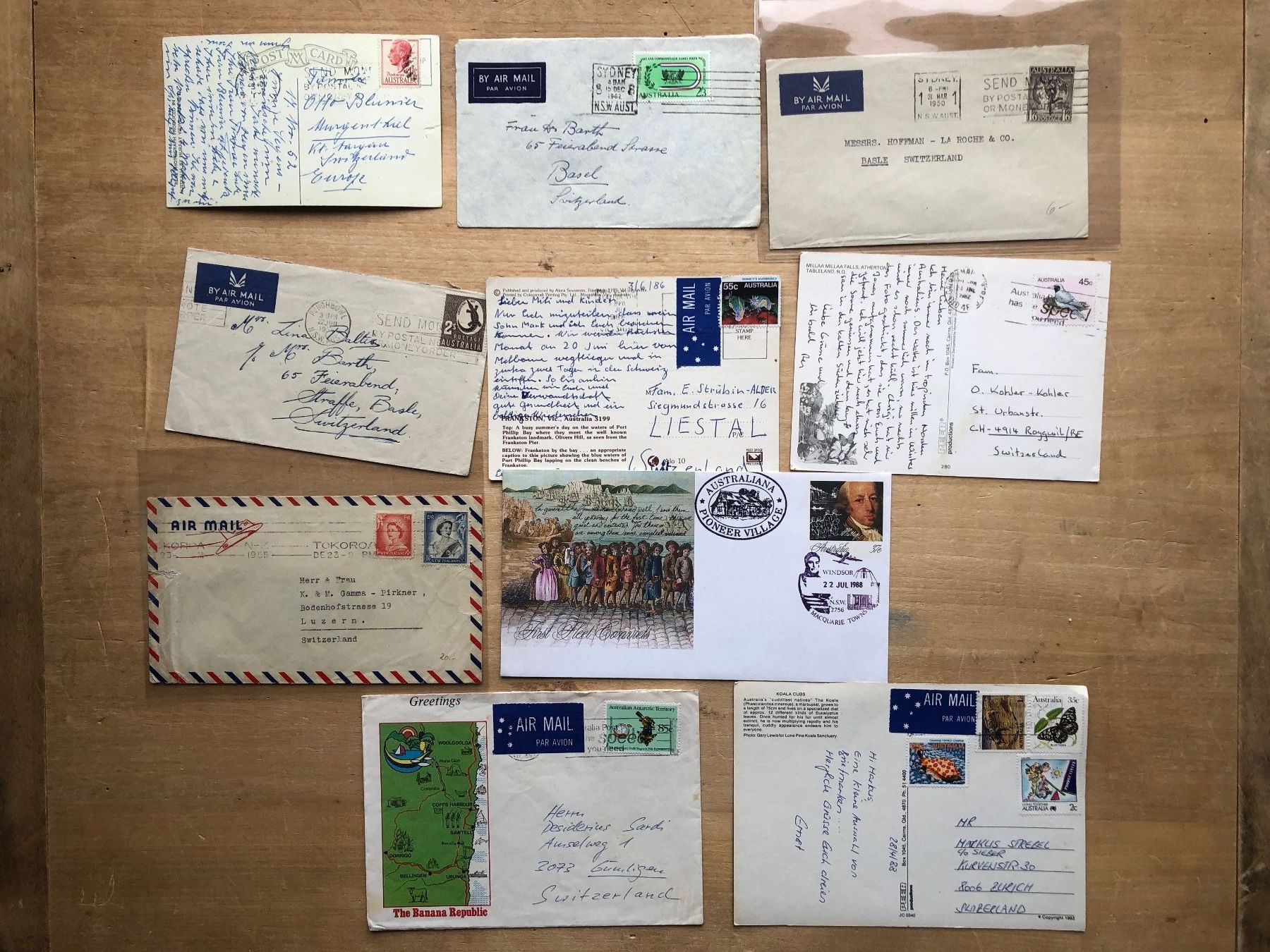 Alle Briefmarken: AUSTRALIA – Gebraucht aus Neuchâtel von Atahuallpa 2