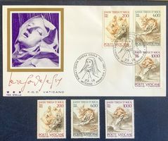 1982 Vatikan / Theresia von Avila - FDC + Serie **
