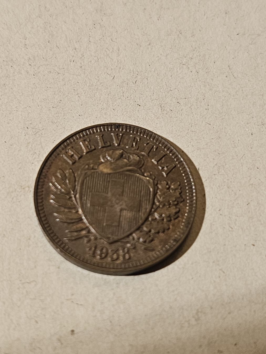 Tutti le monete: monnaie suisse 1938 – Usato da Yverdon-les-Bains venduto da mancheacoulles