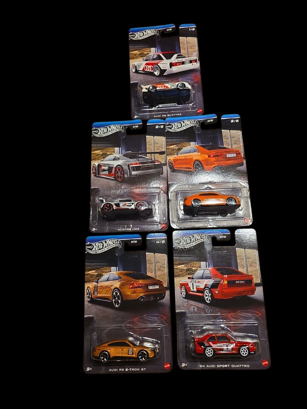 Hot Wheels Modellini d'auto: HW Silver Series Set Audi 2026 – Nuovo e nell'imballaggio originale da Adlikon venduto da Mmartin0