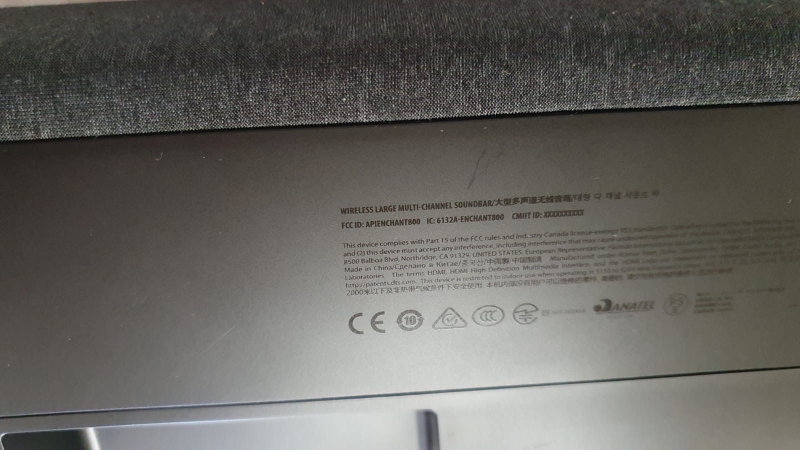 Harman-Kardon Home Cinema: Harman/Kardon Soundbar mit HDMI Kabel – Usato da Dietikon venduto da brocki-eyra 8