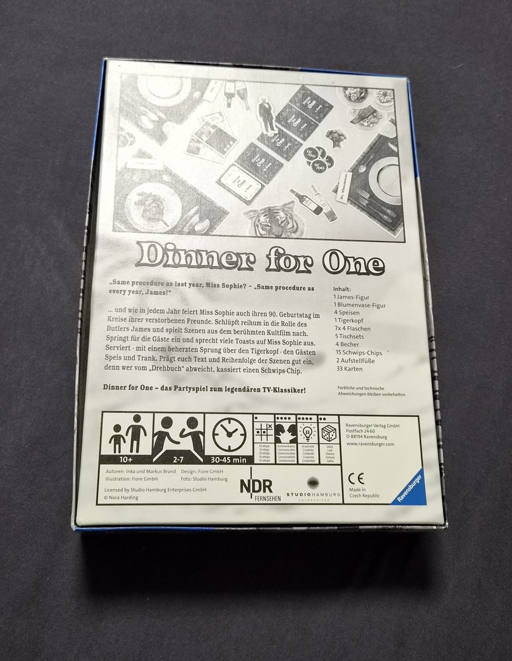 Ravensburger Giochi: Ravensburger Spiel Dinner for One – Nuovo (secondo la descrizione) da Itingen venduto da Claudia.E 1
