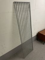 Vintage feuerverzinkter Gitterrost aus Stahl   175x52 cm