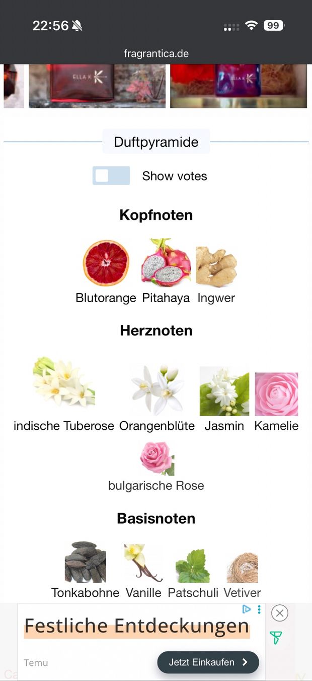 Parfum & Eau de Toilette: Ella K Camélia K, 2 ml – Gebraucht aus Sursee von nst_czk2 3