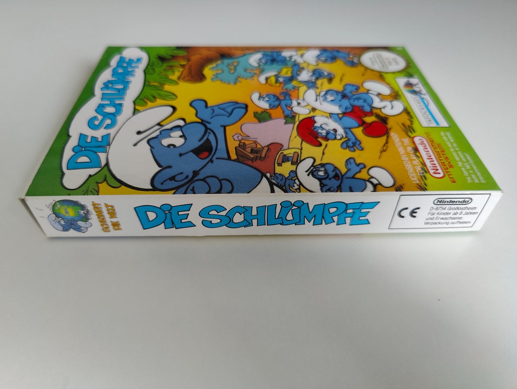 Nintendo Giochi: NES - Die Schlümpfe CIB in OVP – Usato da Dintikon venduto da Nightcom 5