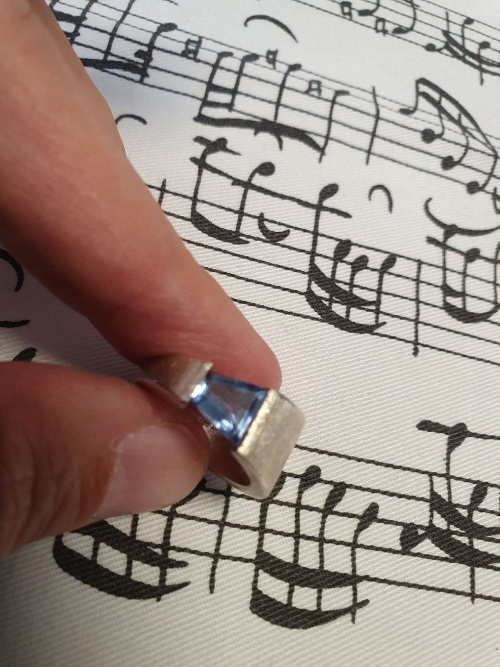 Anelli: Vintage Designer Ring besetzt mit edlem – Usato da Wohlen AG venduto da palmsprings 3