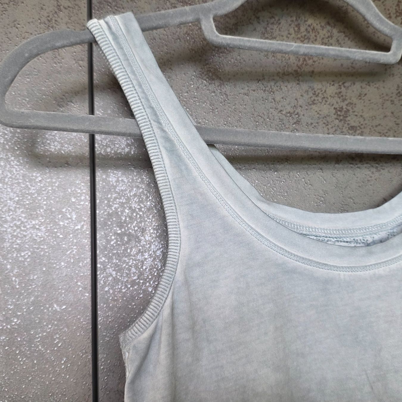 Nile Top: 🐸 NILE LONG TOP HELLGRAU TANK TOP – Nuovo (secondo la descrizione) da Môtier (Vully) venduto da Frogs 3