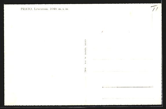 Cartoline postali: AK Prato /Leventina, Vista Generale – Usato da Berlin venduto da bartko-reher 1