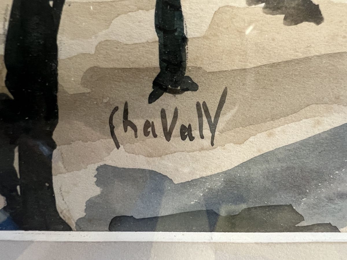 Dipinti: GILBERT CHAVAN PEINTURE SIGNÉE – Usato da Genève venduto da Qanil77 2