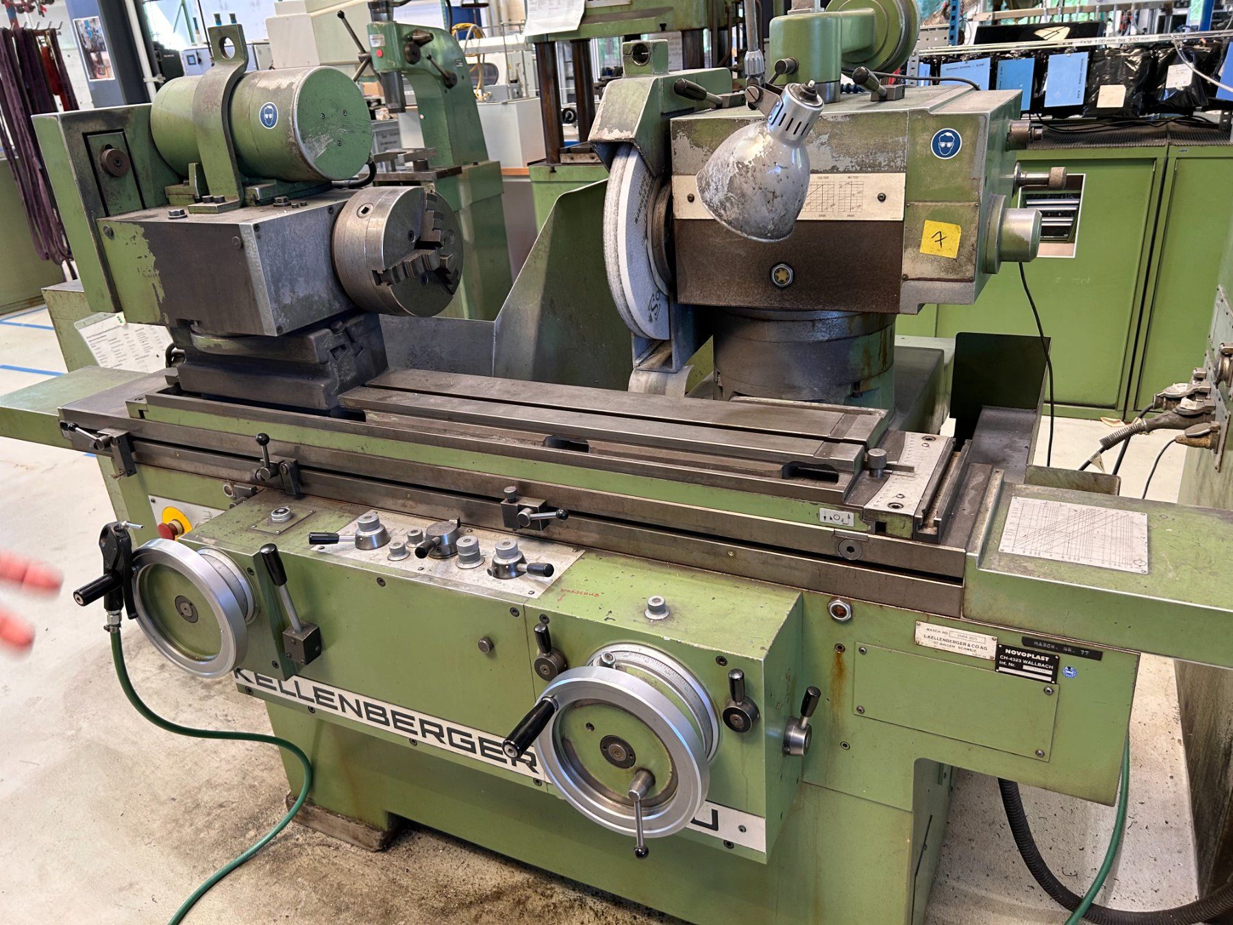 Tutte le macchine: KELLENBERGER U 600 Rundschleifmaschine – Usato da Münchenstein venduto da fransch 1