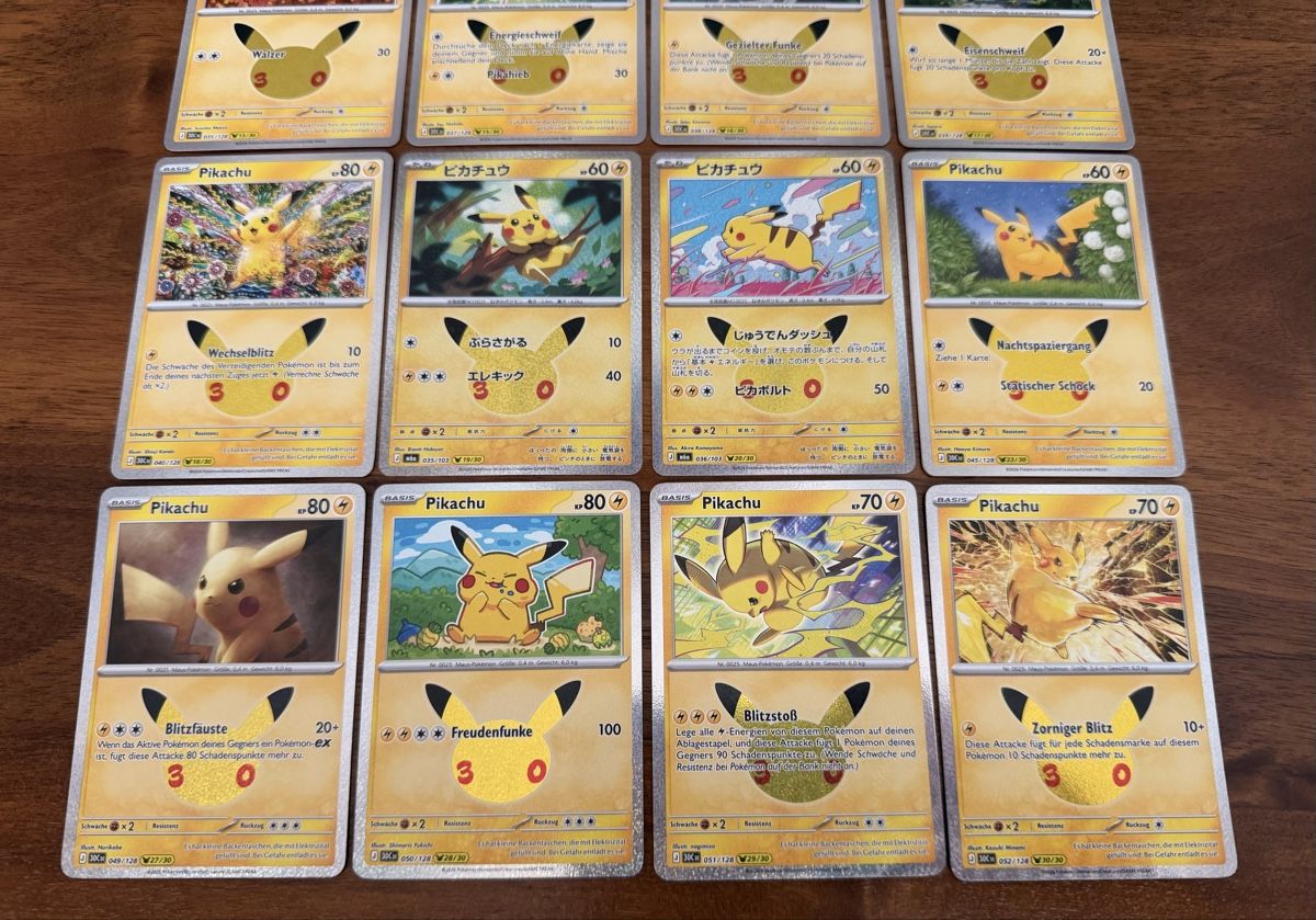 Pokémon Carte collezionabili: Pokemon 30 Jahre Pikachu Set – Usato da Au SG venduto da Bego1 3