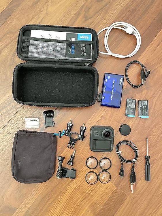 GoPro Max 1 mit viel Zubehör (Gebraucht) in Basel für CHF 150 – nur ...