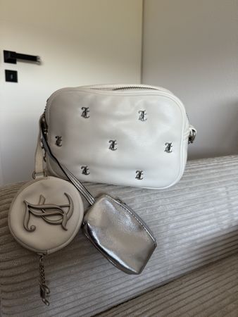 Juicy Couture Umhängetasche weiss guter Zustand