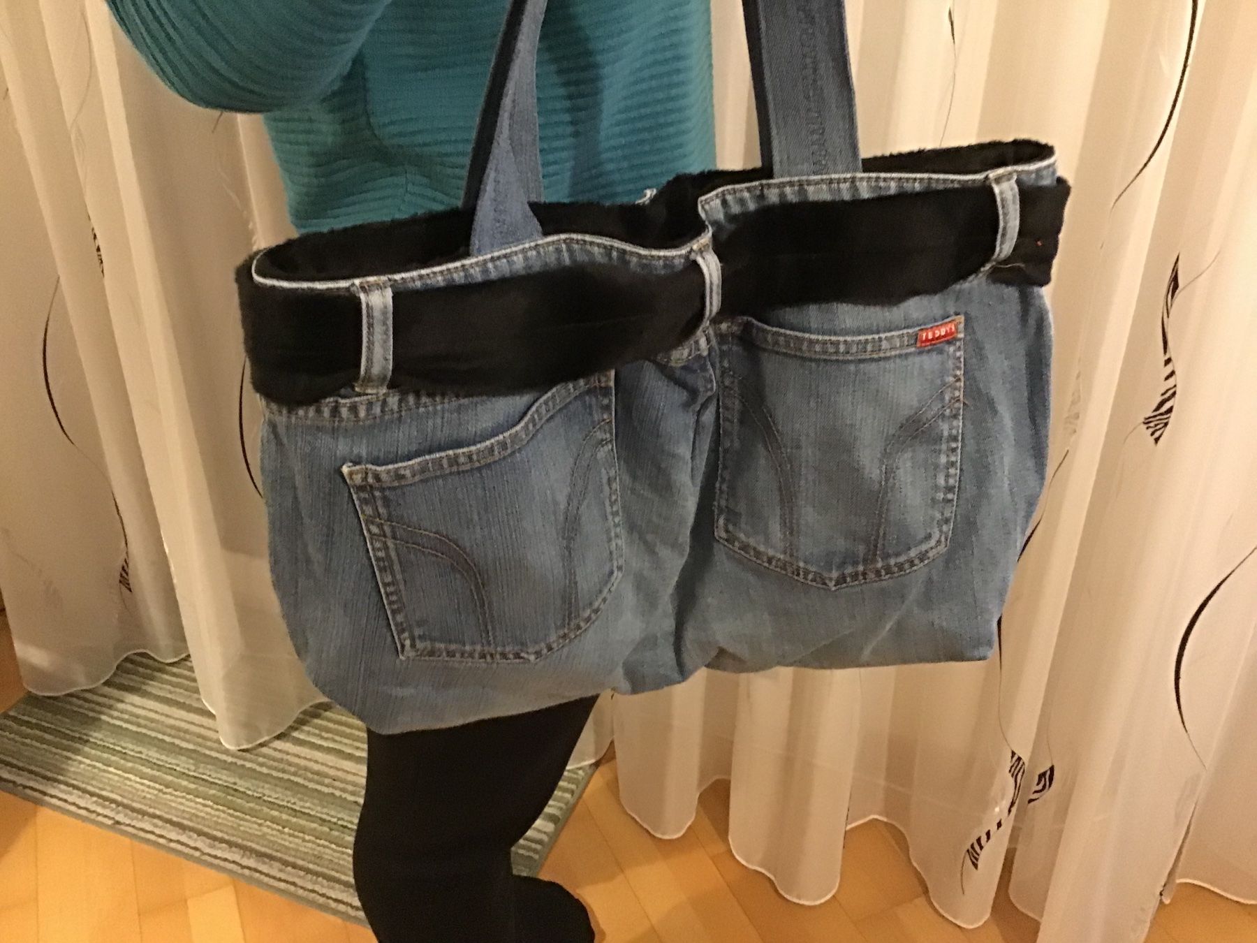 Borse: Jeanstasche upcycled – Nuovo (secondo la descrizione) da Widnau venduto da stiinli 7