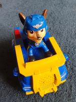 Paw Patrol, Chase, Fahrzeug 13cm mit Figur 7cm