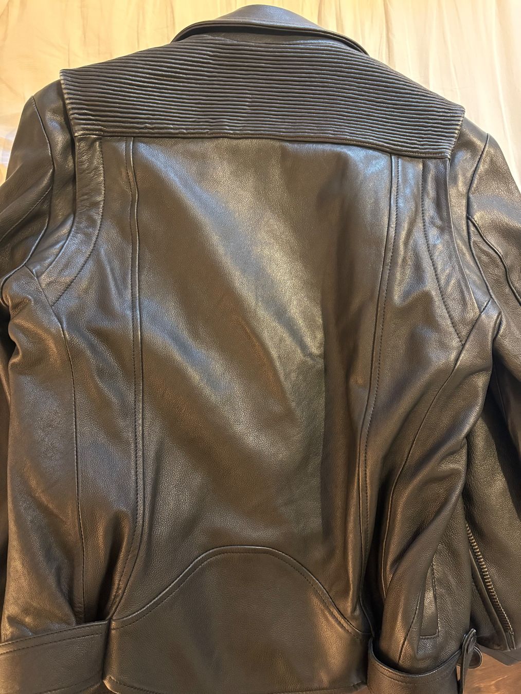Balmain Giacche: 100% Original: BALMAIN Biker Lederjacke Gr. M/48 schwarz – Nuovo e nell'imballaggio originale da Rüschlikon venduto da Fuxss11 2