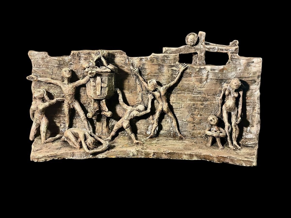 Sculture & Statue: Figurenwand Notstand - 1916 – Usato da Ottikon venduto da san_w99n 5