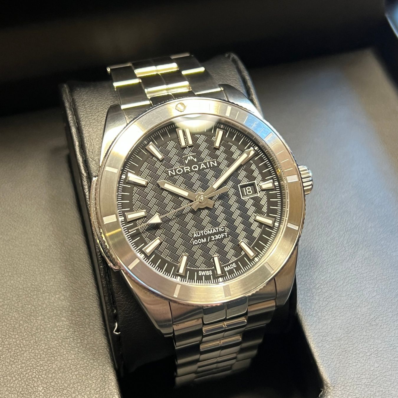 Norqain Orologi: FLASH SALE Norqain Automatic Date Full Set – Usato da Carouge GE venduto da Watchaser 1