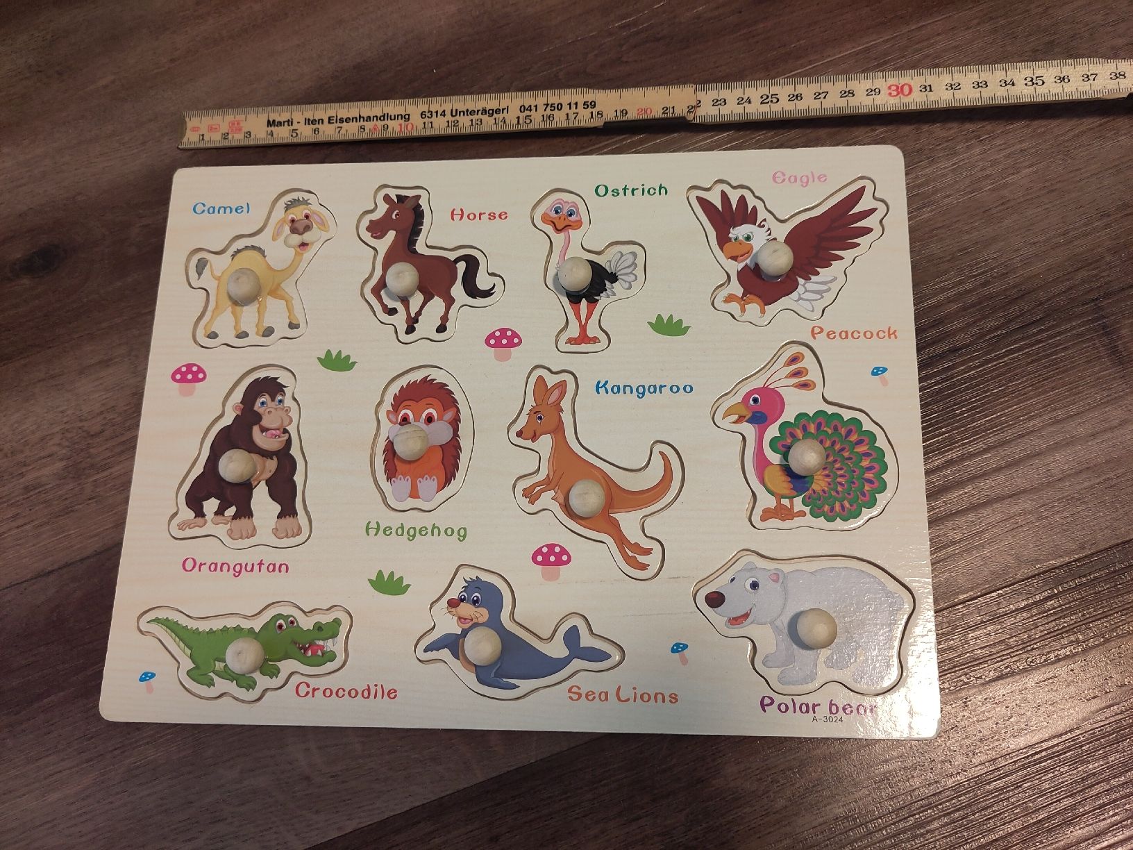 Puzzle: Puzzle aus Holz, Englisch, 4 St. – Usato da Eglisau venduto da hei_st7g 2