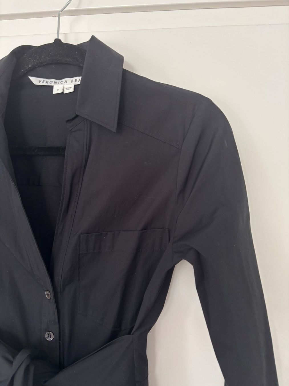 Robes: VERONICA BEARD, elast. Hemdblusenkleid, schwarz 34 – D'occasion à Herrliberg par mayfi 1