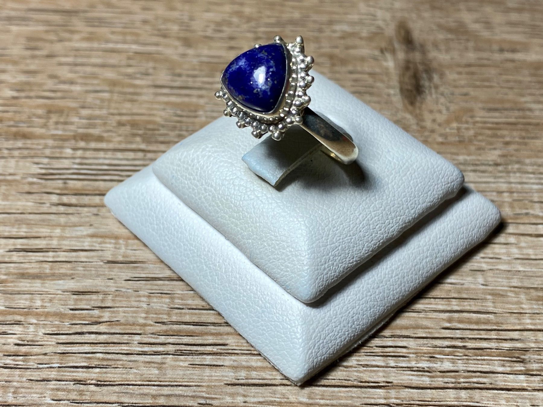 Ringe: natürlicher Blauer Saphir - 925 Silberring orientalisch – Neu und originalverpackt aus Laax von Kiki_Kingdom3 3