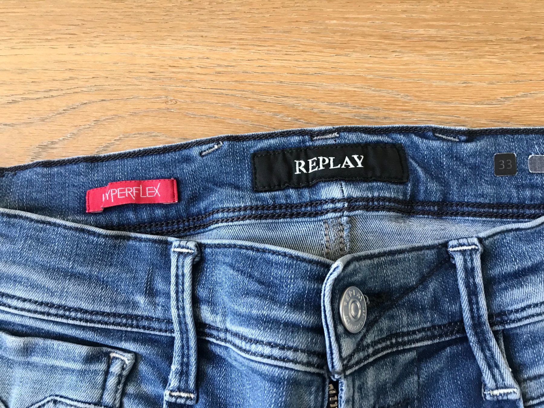 Replay Jeans: 2 Replay Jeans Hyperflex - Grösse 33/32 – Gebraucht aus Freienstein von Jessy024 1