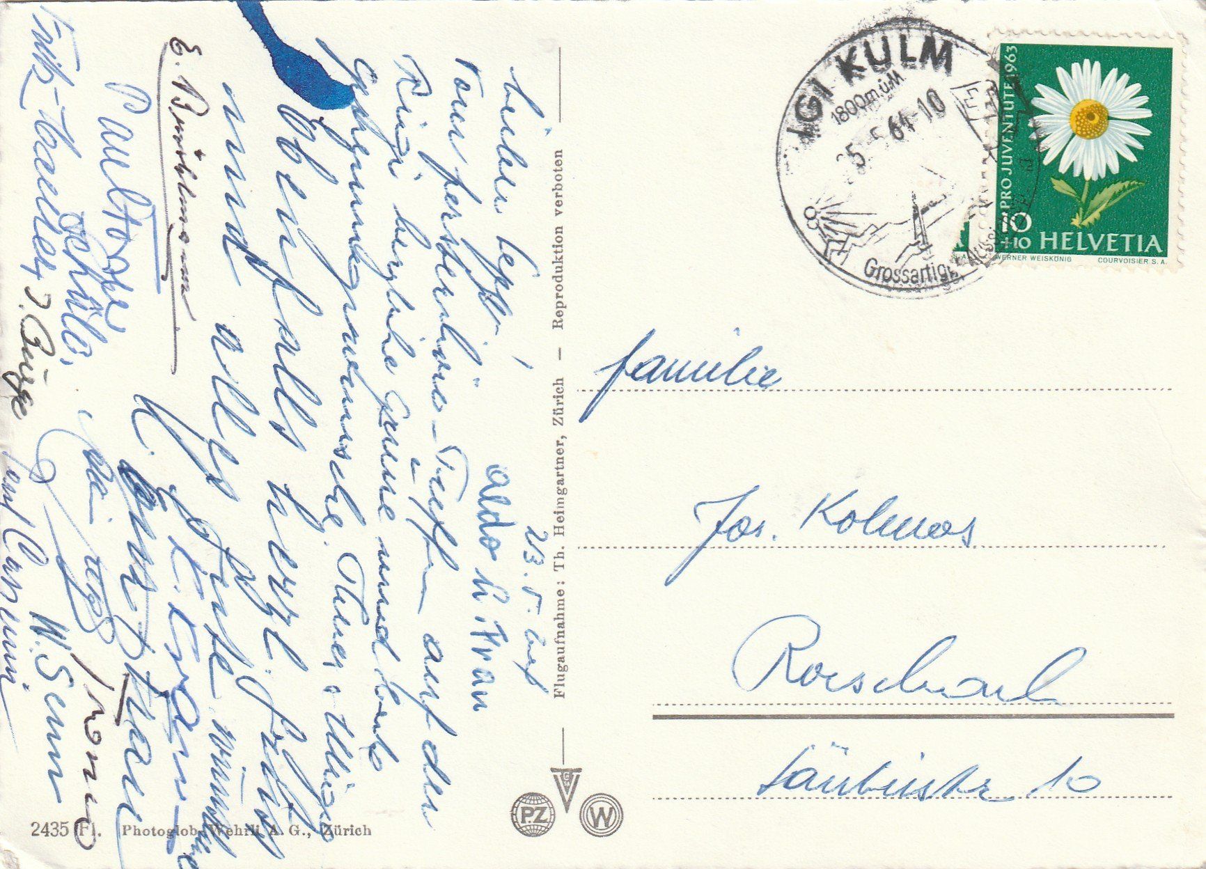 Cartoline postali: Rigi Kulm – Usato da Rorschacherberg venduto da fratovi2 1