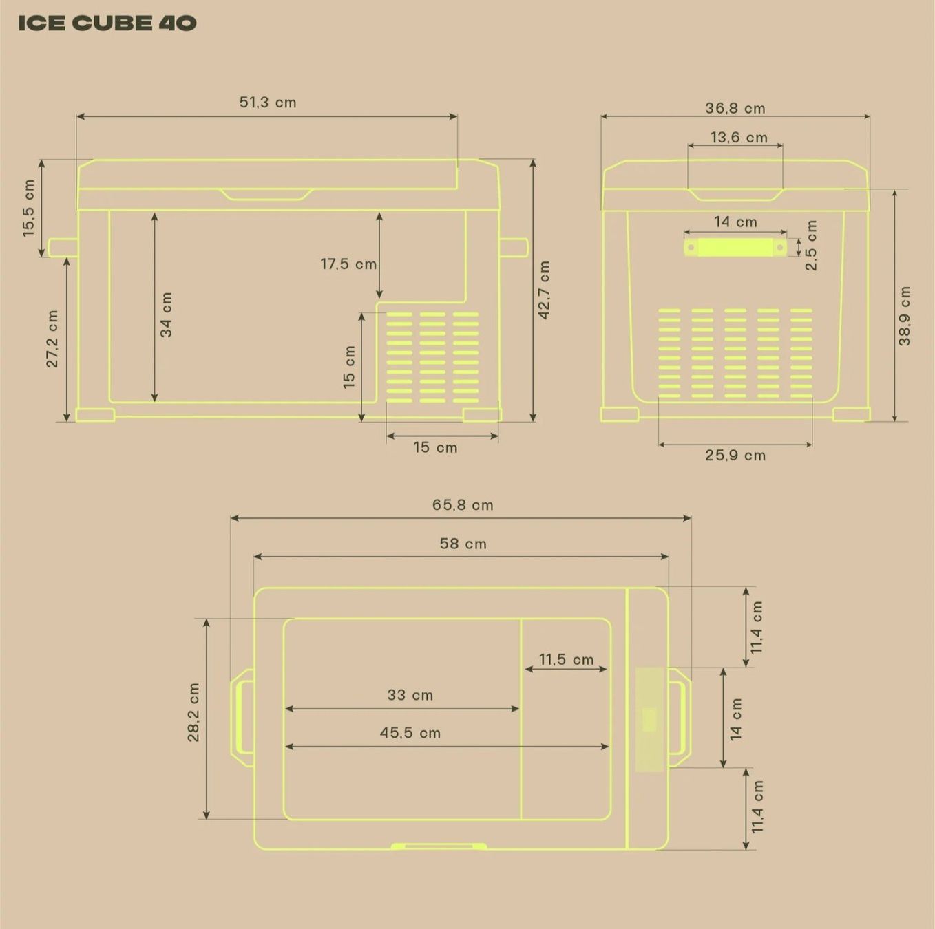 Kühlschränke & Kühlen: IceCube 40 Kompressor-Kühlbox 40L - Plug in Festivals – Neu und originalverpackt aus Büren an der Aare von Wir1 5