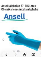 Ansell AlphaTec 87-315 Handschuhe Grösse 6.5-7 Neu, 144Stk