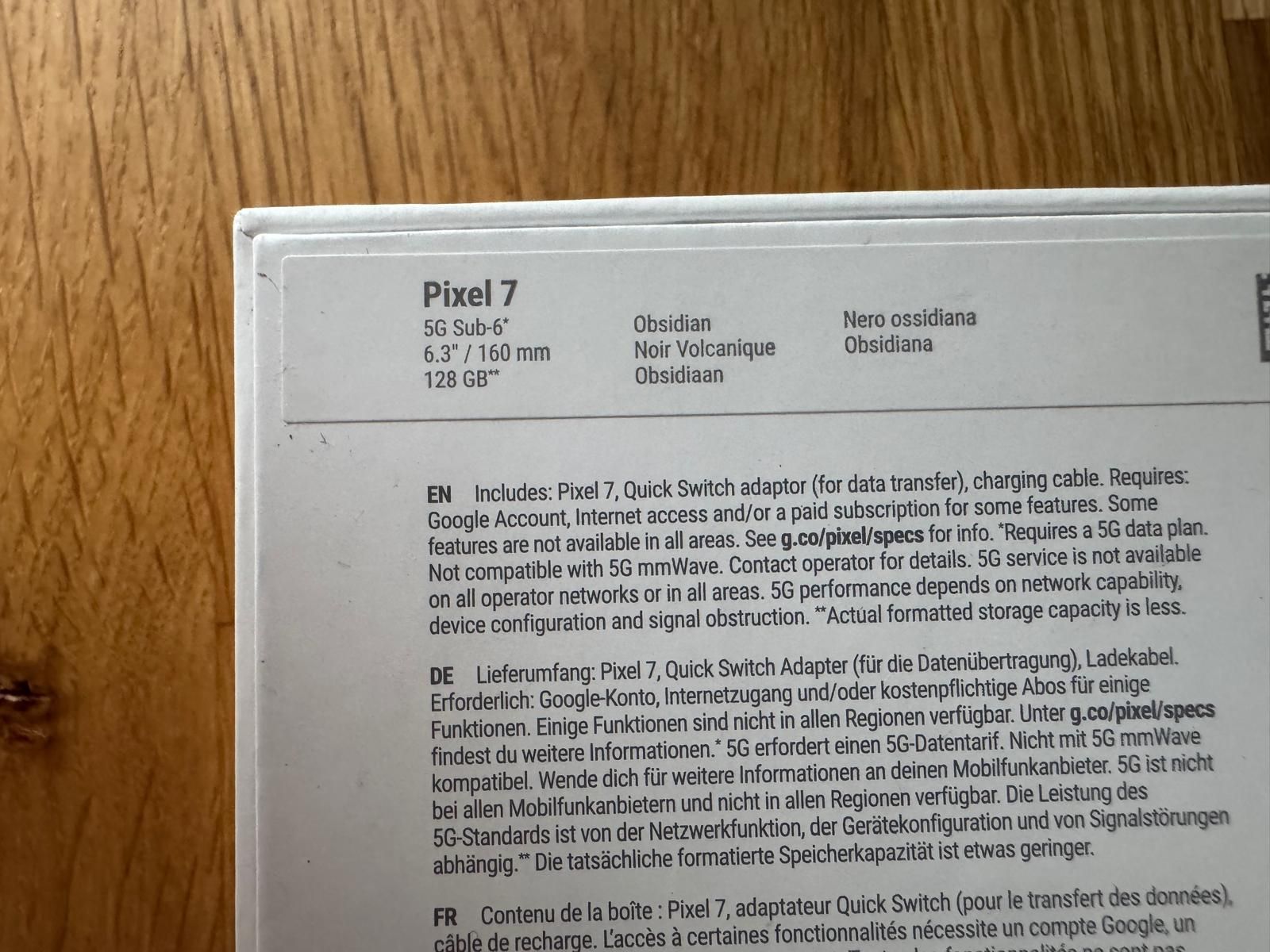 Google Portables: Google Pixel 7 – D'occasion à Bern par Enya1 9