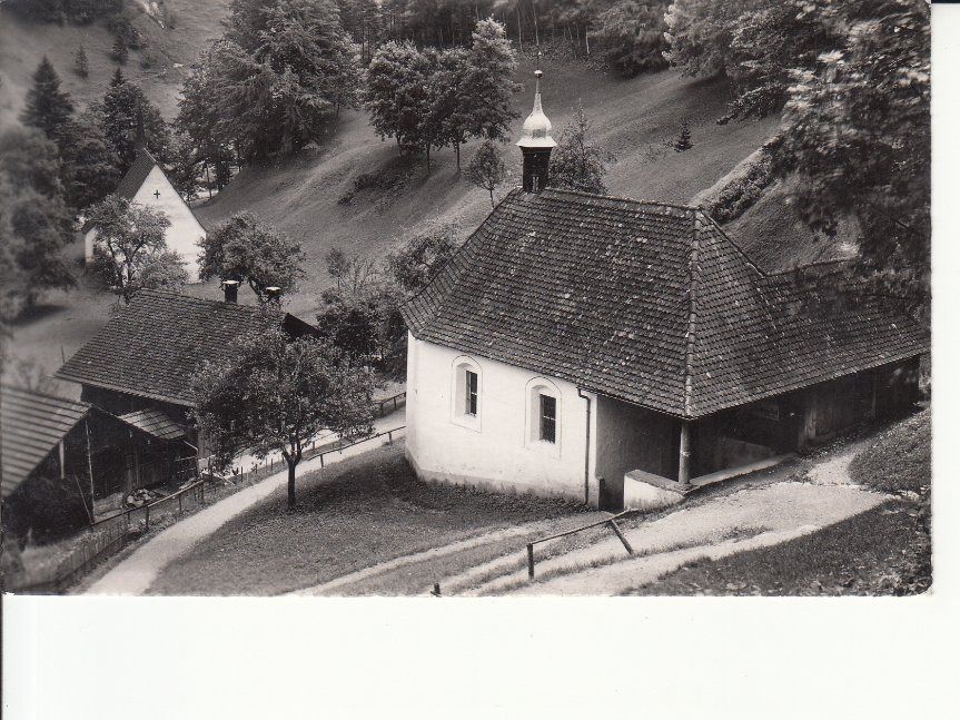 Cartoline postali: Flüeli Ranft 1947 – Usato da Bürglen TG venduto da StampGraf