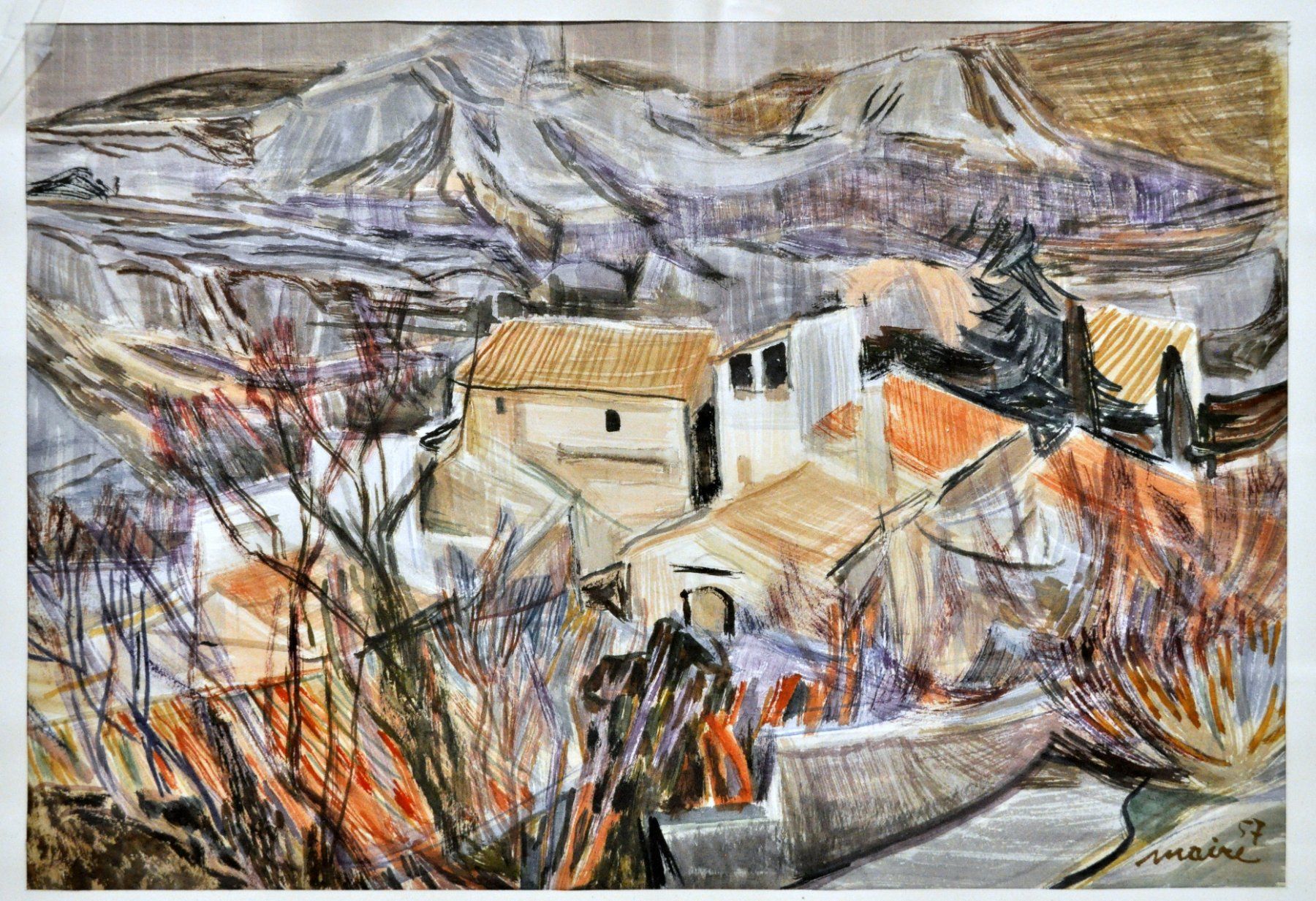 Gemälde: Tableau signé Ferdinand Maire – Gebraucht aus Neuchâtel von Neuchatel 8