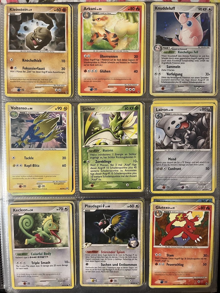 Pokémon Carte collezionabili: Pokemon Sammlung Teil2 – Usato da Adliswil venduto da itsasecret