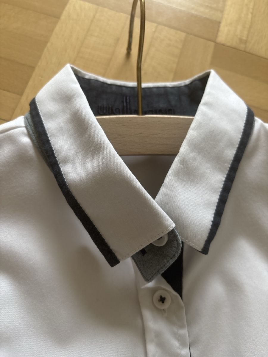 Camicette: Weisses Hemd von Wallmann, Gr. 36 – Usato da Basel venduto da FannySt 2