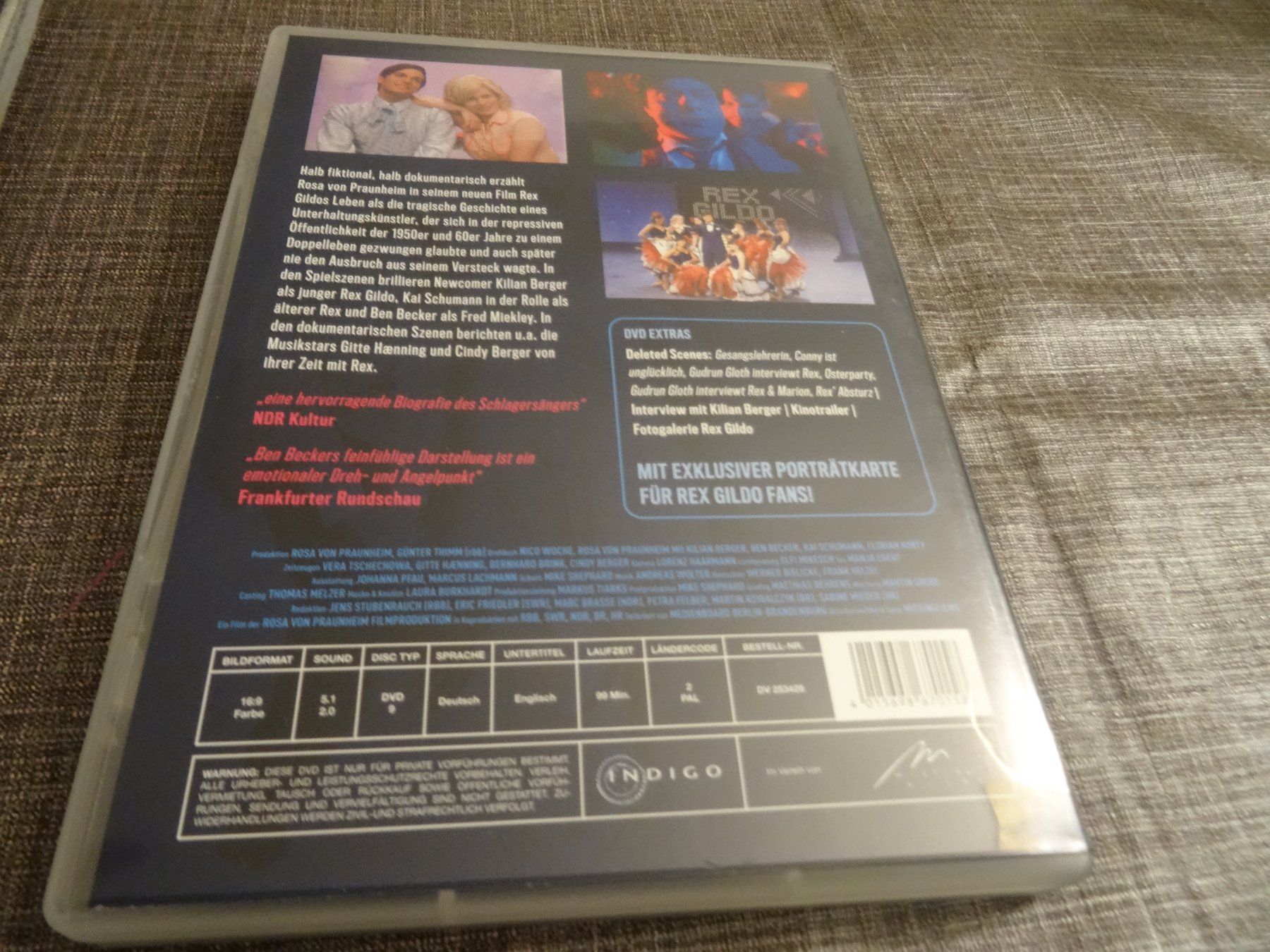 Tutti i DVDs: DVD Rex Gildo Der letzte Tanz – Usato da Olten venduto da Disc-Verkauf 2