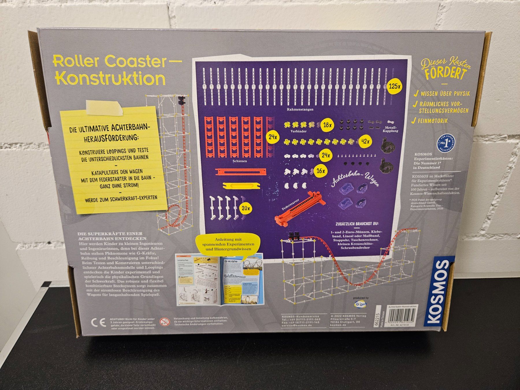 Kit bricolage: Neu - Kosmos - Roller Coaster - Konstruktion – Nuovo e nell'imballaggio originale da Dagmersellen venduto da Jarsetz_Restposten 1