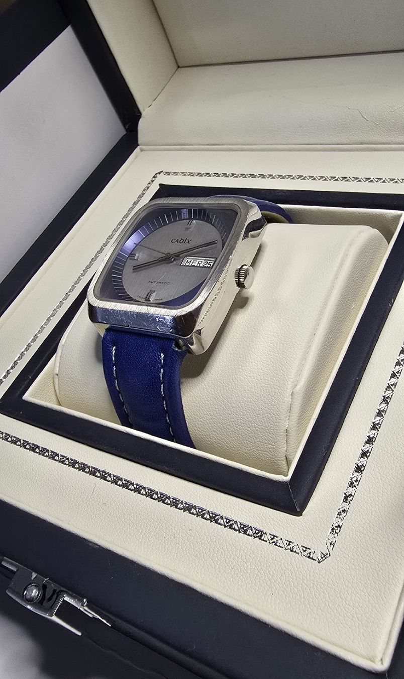 Swiss Orologi: Cadix Automatic vintage swiss Made – Usato da Les Acacias venduto da watinjo 2
