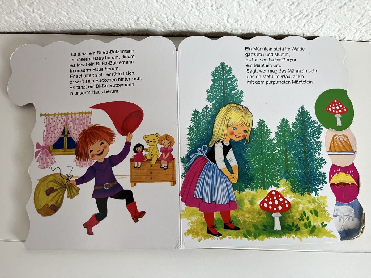 Libri: Kinderreime Buch, Otto Maier Verlag – Usato da Bösingen venduto da Mike2058blau 2