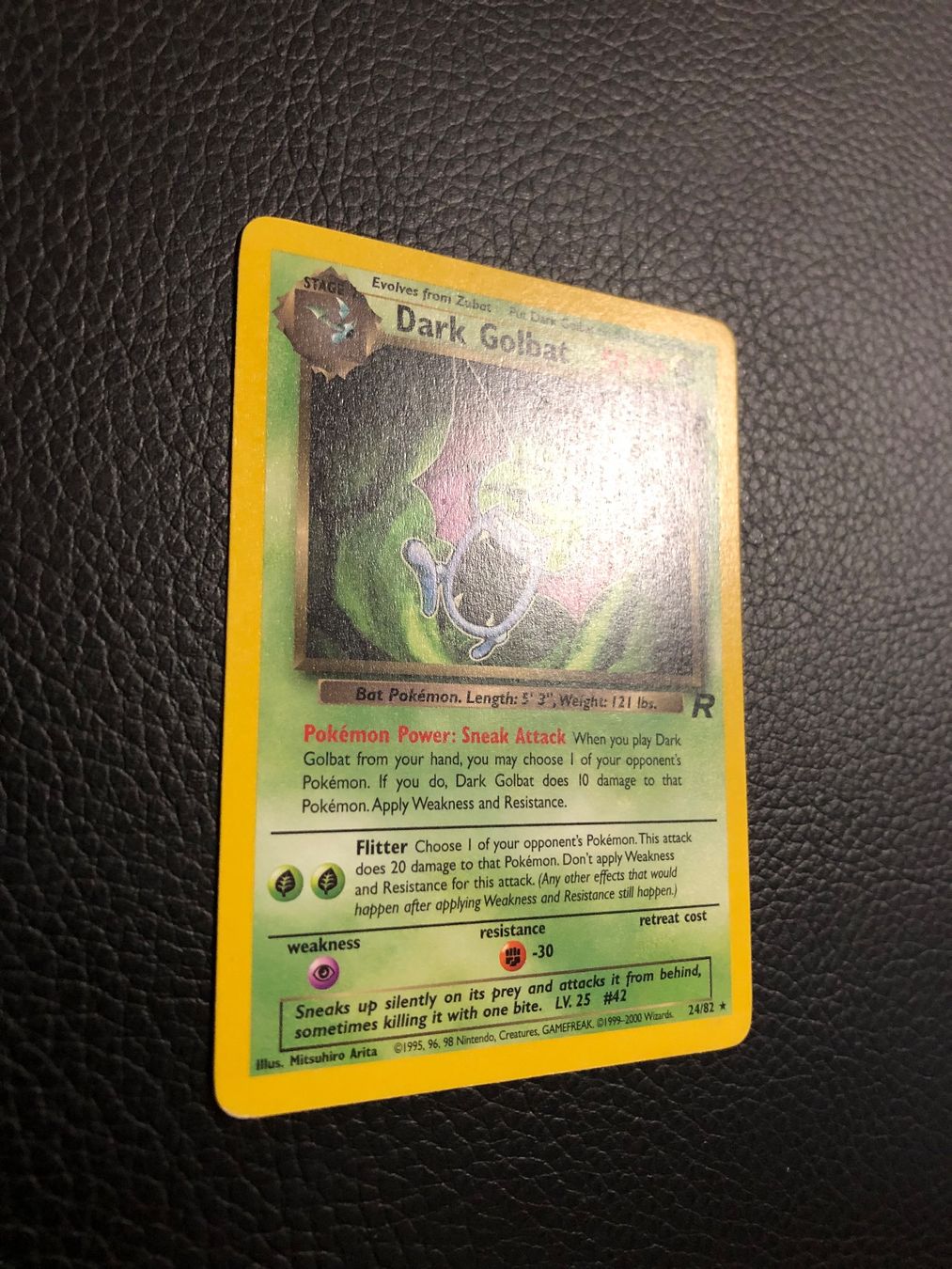 Pokémon Carte collezionabili: Team Rocket Dark Golbat rare 24/82 Ab 1 – Usato da Paradiso venduto da Pkmn10 1