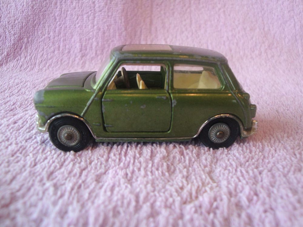 Miniature Rare Corgi Toys Mini Cooper S 1:50 – Modèle 334, édition 1963, Occasion Collector