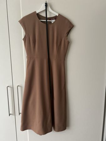 Max Mara Dress beige  Wool Blend Size 36 EU New