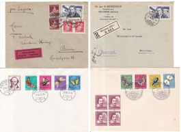 30 Stk. Alte CH Briefe, Postkarten, PJ etc.