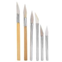 Poliermesser aus Achat  Couteau à polir en Agate